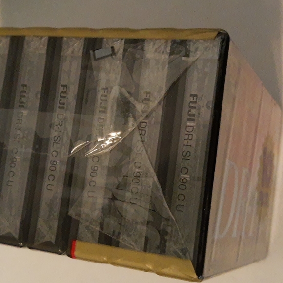 SEALED 10 Pack Fuji DR-I 90 Minutes Cassette Extraslim case - Picture 5 of 8